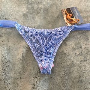 NWT Colleen Kelly Designs sheet lace thong bottom
